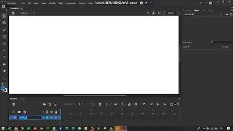 Adobe Animate CC Animasi "Burung"