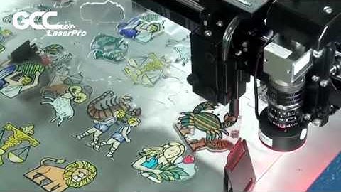 GCC LaserPro   SmartCONTROL PRO CCD Video   Symbolic Marks Ready Scenario