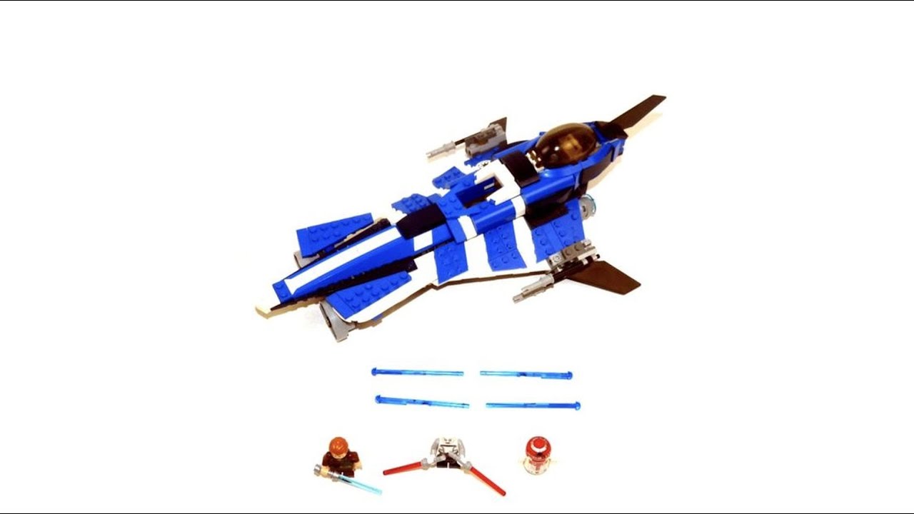 LEGO® Anakin's Custom Jedi Starfighter – (75087) – Review - YouTube