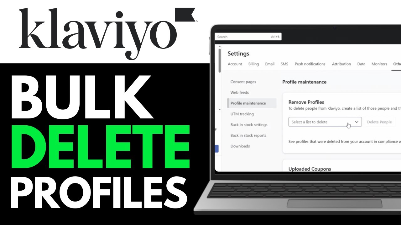 How to Bulk Delete Profiles in Klaviyo 2025 (QUICK & EASY) - YouTube