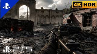 [PS5] Abandoned City Fight With Russians | Ultra Realistic Gameplay [4K60FPS] Battlefield 4