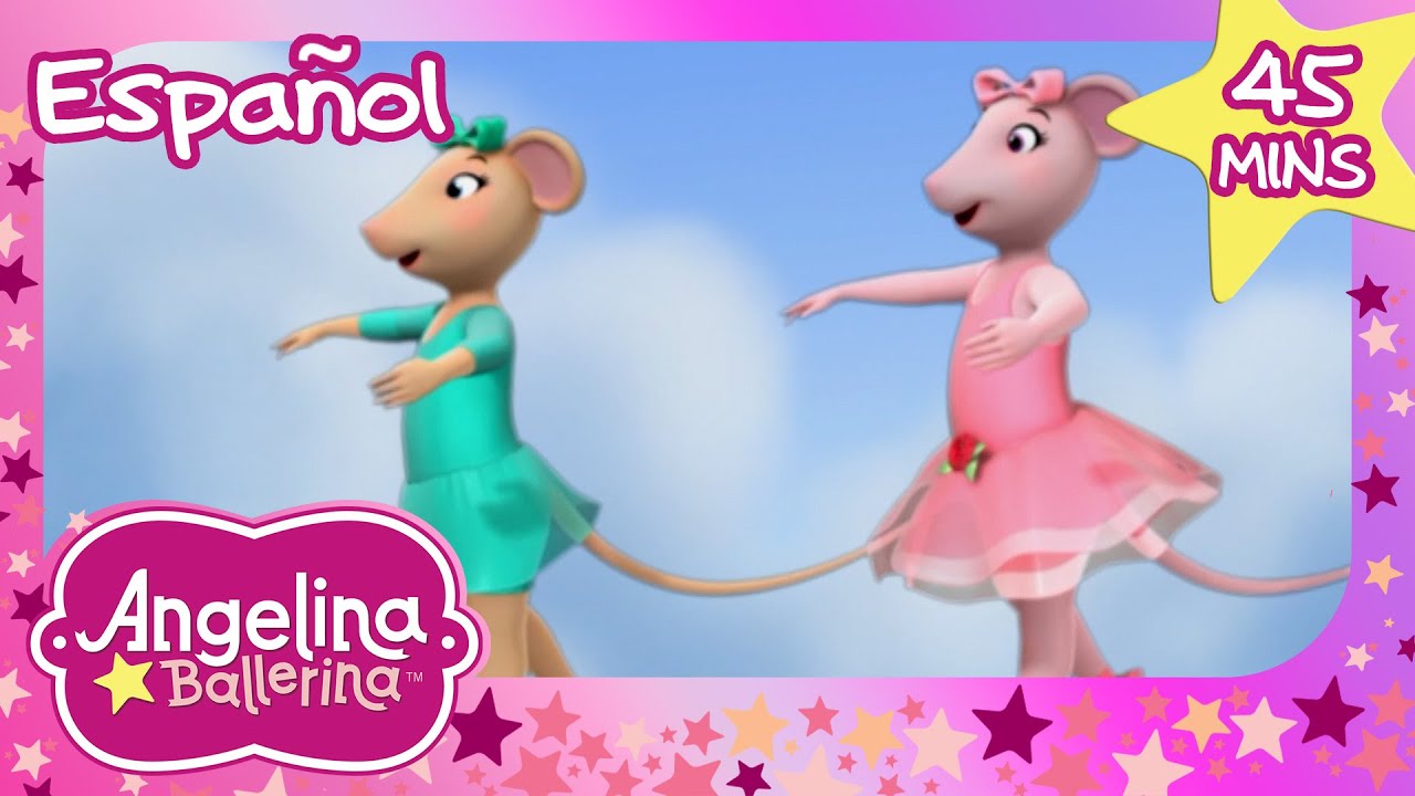 ¡El Fin de Semana con las Chicas! | Momentos de Amistad | Angelina Ballerina
