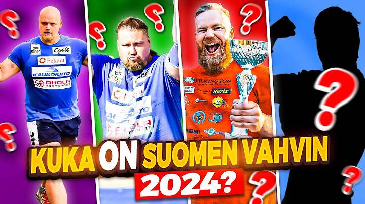 Testataan Suomen vahvin mies kisojen lajeja - 2 weeks out
