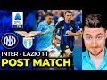 INTER LAZIO 1-1 TANTE LEGGEREZZE, ma DUMFRIES ci SALVA!