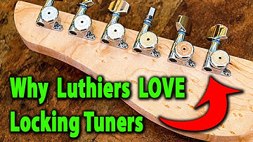 Luthier Quick Tip 7 Why Luthiers Love Locking Tuners
