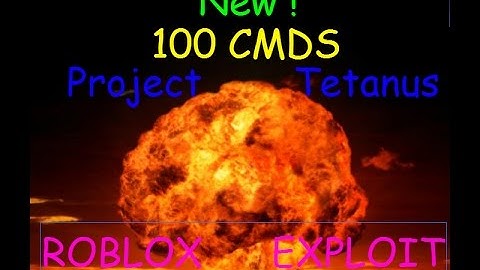 New! Roblox Exploit! Project Tenanus! Working! 100 cmds [PATCHED SORRY]