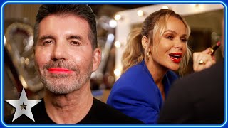 Amanda Holden Gives Simon Cowell A Makeover | Bgteaser | Bgt 2024