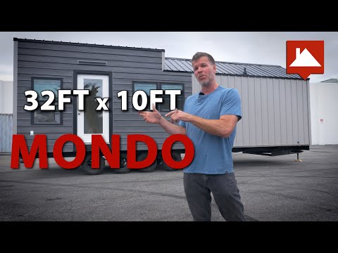 Tour Our 32x10 Mondo Tiny House | Loft Living with Extra Space! 🌟