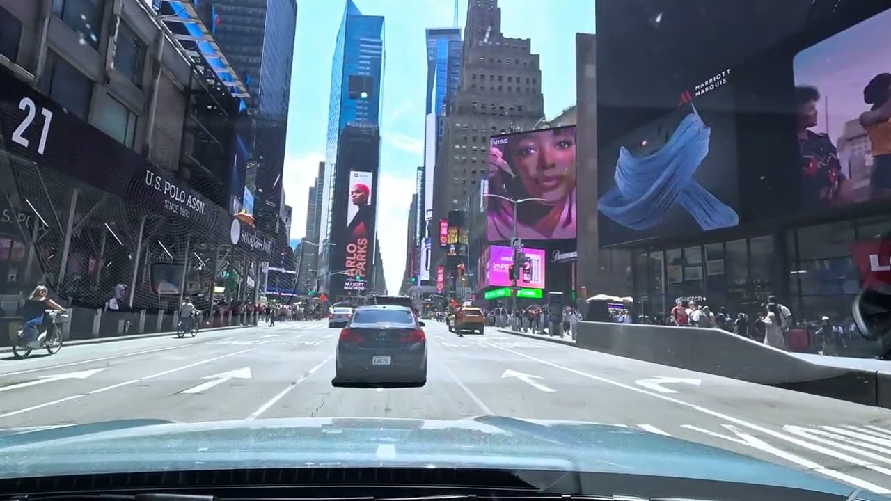Experience the Electric Energy of Times Square | Exploring New York City's Iconic Landmark