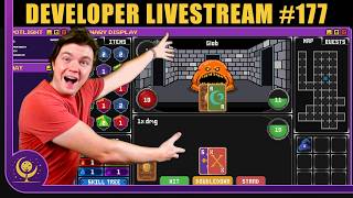 Retro Roguelike Blackjack RPG Indie Dev! Ep:177 #gamedev #rpgmaker #roguelike