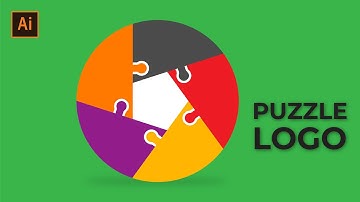 Puzzle Logo Tutorial in Adobe Illustrator || Logo Design