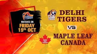 Global Kabaddi League 2018 |Delhi Tigers  V/S  Maple Leaf Canada