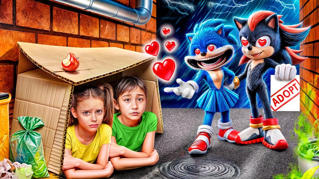 Engem a SHADOW SONIC örökbe fogadott! Hogyan lesz Sonic a sündisznó!?