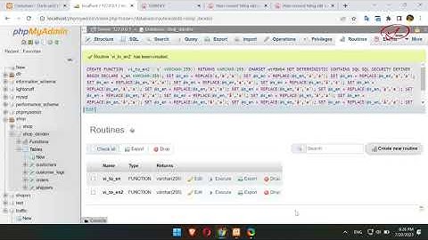Xử lý search full text trong php và mysql phần 1 create function trong mysql | dandev