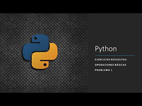 Python - Problemas Resueltos - Operaciones Básicas - 1