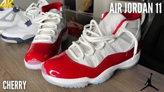 Air Jordan 11 Cherry On Feet Review