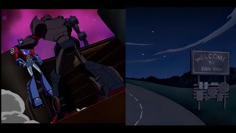 Transform and Roll Out Part 1 - Transformers Animated (S1E1) - Brady Reviews