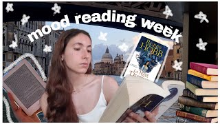 realistic MOOD reading week as an engineering student |  reading vlog ✨💖