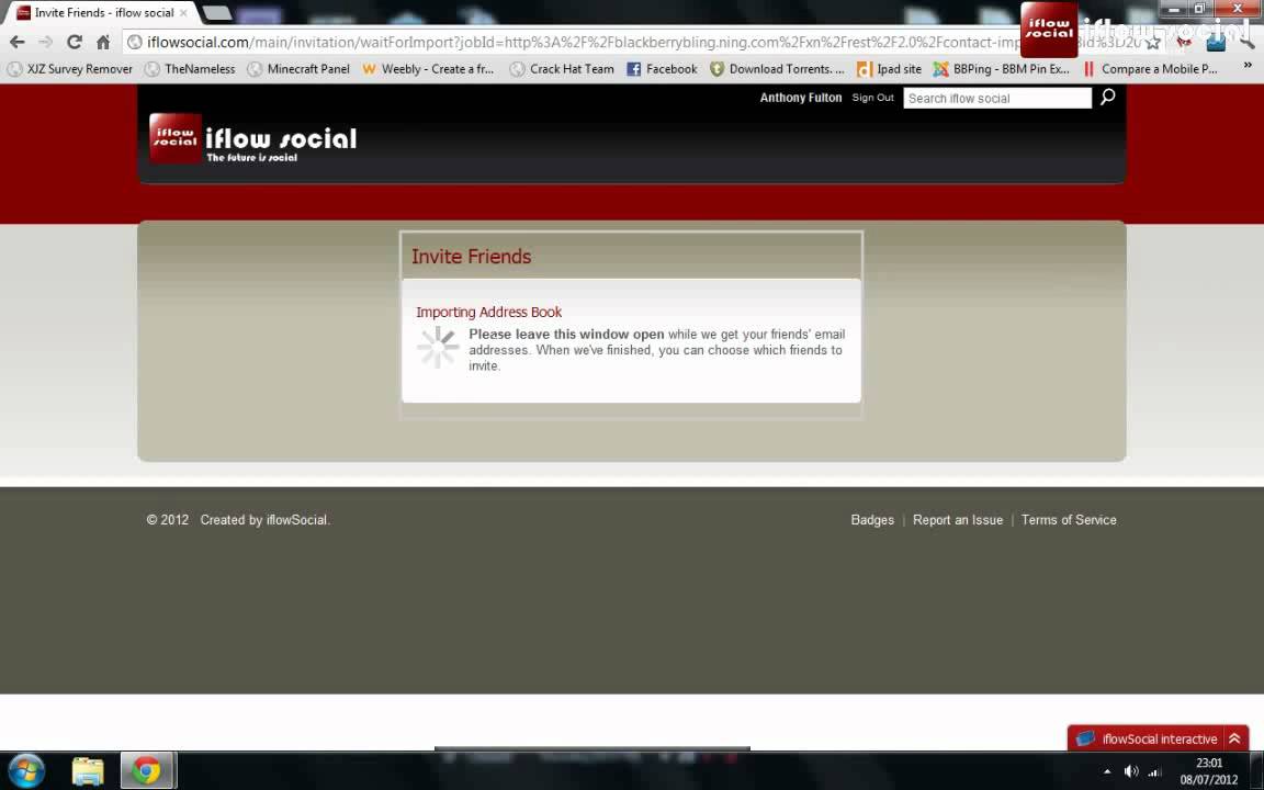 How To Invite Friends To iflow social