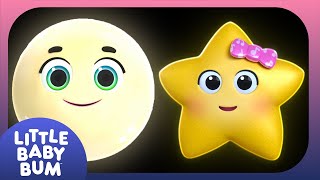 Say Goodnight Moon and Stars! | Bedtime, Wind Down, and Sleep with Little Baby Bum