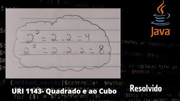 Como representar números elevados ao quadrado e ao cubo na mesma linha em Java - URI 1143 - Beecrowd