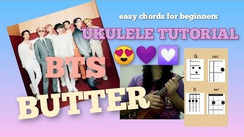 Butter-BTS| Ukulele Tutorial