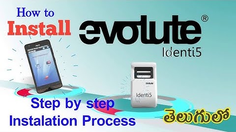 evolute identi5 Installation procedure || evolute live demo in Telugu  Call 7286086712