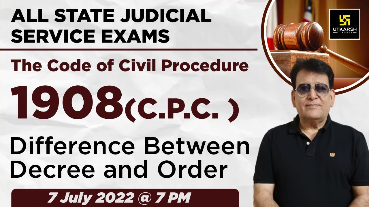 Difference Between Decree Order CPC 1908 All Judicial Service difference-between-decree-order-cpc-1908-all-judicial-service