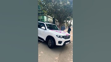 New Scorpio N | White Colour Delivery 😍 #youtubeshorts #ytshorts #scorpion #delivery #shorts #viral