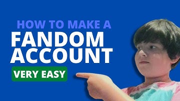 How to make a Fandom account