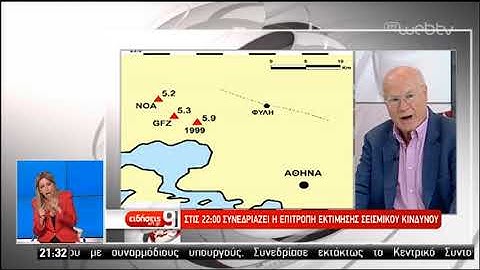Πως αξιολογούν οι σεισμολόγοι το μέγεθος και το ρήγμα του σεισμού | 19/07/2019 | ΕΡΤ