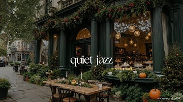 Quiet Jazz in Winter Forest Café - Productivity Boost in The Change of Seasons | Work & Deep Focus