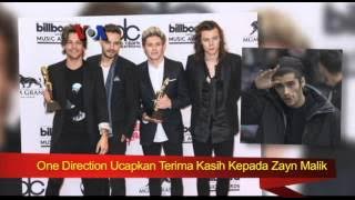 One Direction Ucapkan Terima Kasih Kepada Zayn Malik