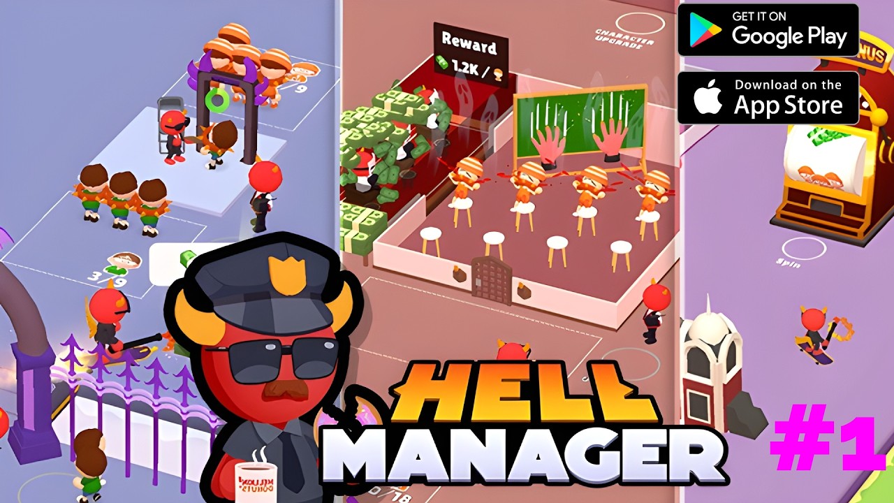 Hell Manager - Walkthrough Gameplay Part 1 Be The Manager Of The Hell ...
