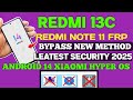 Redmi 13C Redmi note 11 FRP Bypass 2025 /POCO FRP Bypass Xiaomi Hyperos Frp Bypass 2025.
