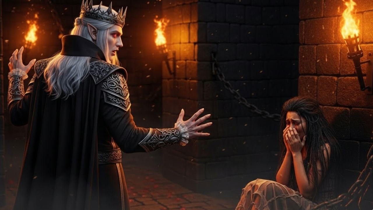 Король вампиров услышал плач из подвала и обнаружил пленницу — её личность лишила его дара речи.