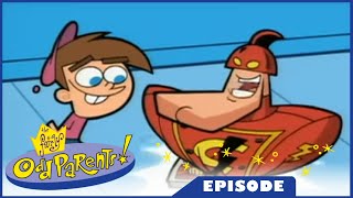 The Fairly OddParents  The Crimson Chin Meets Mighty Mom & Dyno Dad / Engine Blocked  Ep. 31