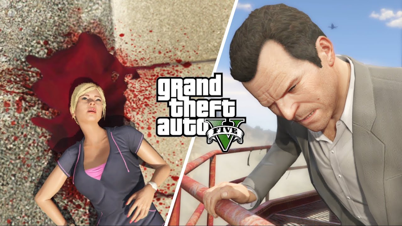 GTA 5 Michael Kills His Daughter Tracey in the final mission
