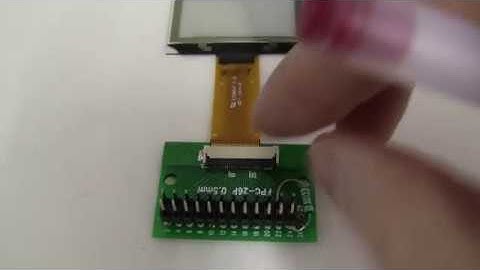 Wiring a Transparent OLED for an Arduino