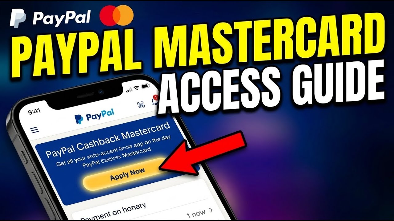 How to register with PayPal for PayPal Cashback Mastercard access ...