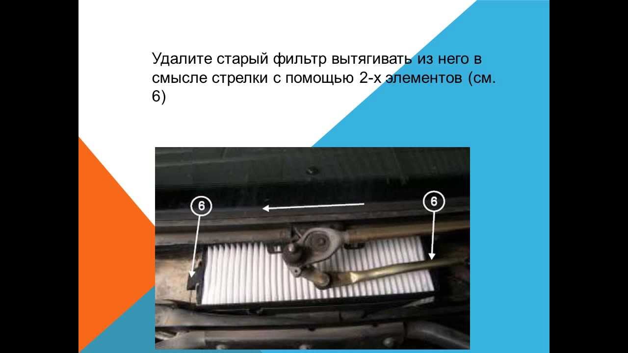 Как заменить воздушный фильтр кабины на Saab 93 YS3D