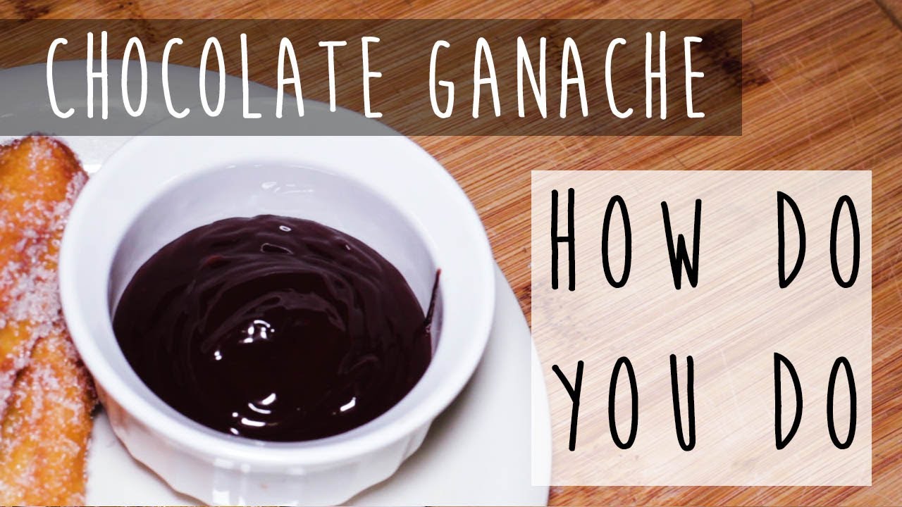 How to Make Chocolate Ganache || Simple Ganache Recipe - YouTube