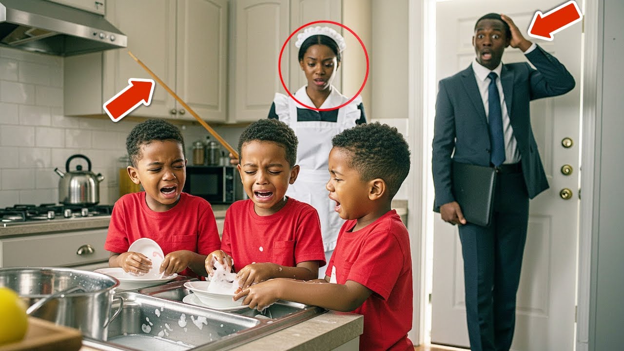 Billionaire Fired 12 Nannies in a Month! -Until One Maid Did the Unthinkable With His Triplets