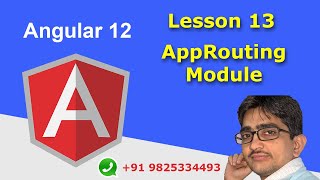 Angular 12 Tutorial In Hindi | Lesson 13 | AppRoutingModule | Route In Angular | Urdu | Hindi
