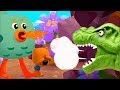 Ми Ми Мишки - Цыпа и динозавры🦕 Мини игры🦖📺 с Кешой Тучкой Лисичкой и Цыпой