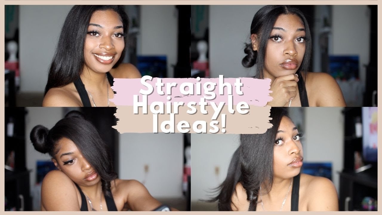 11 STRAIGHT HAIRSTYLE IDEAS FOR BLACK GIRLS | IG Baddie Hairstyles |  SimplyBriannaB - thptnganamst.edu.vn