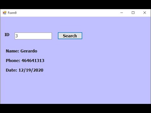 How to display data from sql server database into multiline label in VB ...