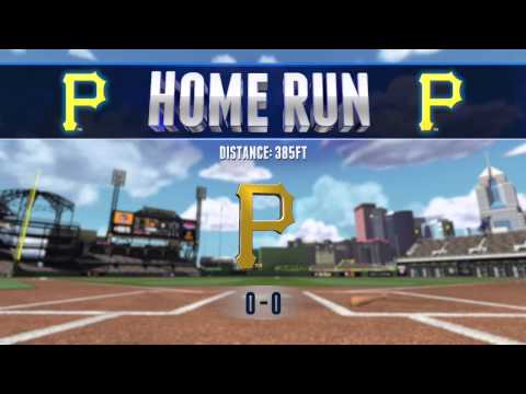 My first Home Run on RBI Baseball 15 is a Grand Slam!