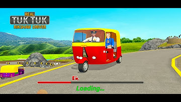 City tuk-tuk driver simulator - offered auto rickshaw game - Android game #7