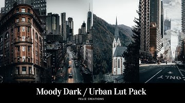 Moody Dark / Urban Luts |  Color grading with luts on mobile (VN Video Editor)
